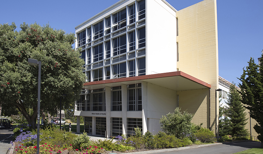 A photo of the Ethnic Studies and Psychology Building